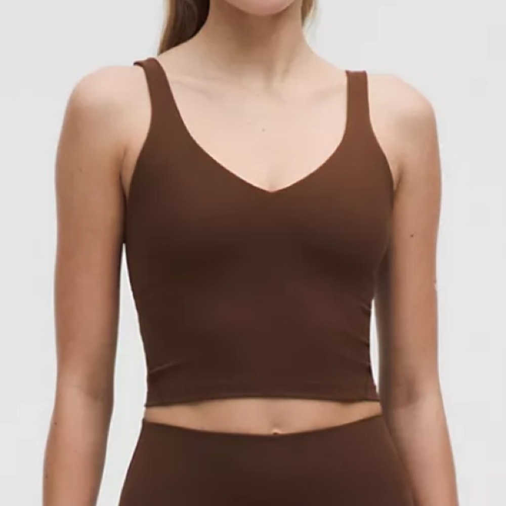 Lululemon Athletica Brown Tank Top